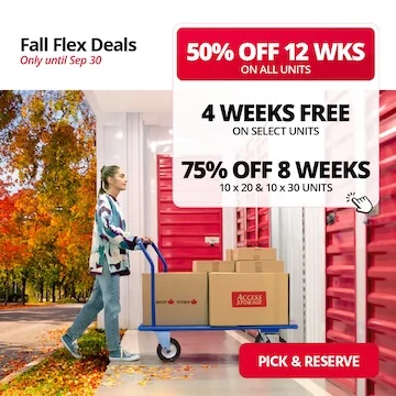 Access Storage - Orangeville Promotion