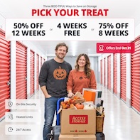 Access Storage - Orangeville Promotion
