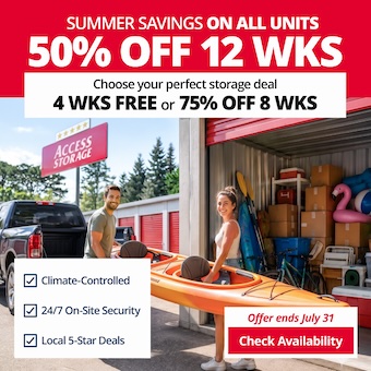 Access Storage - Orangeville Promotion