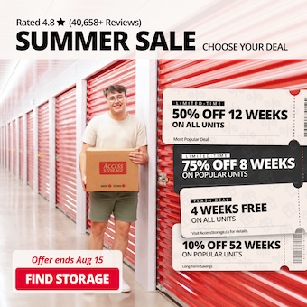 Access Storage - Orangeville Promotion